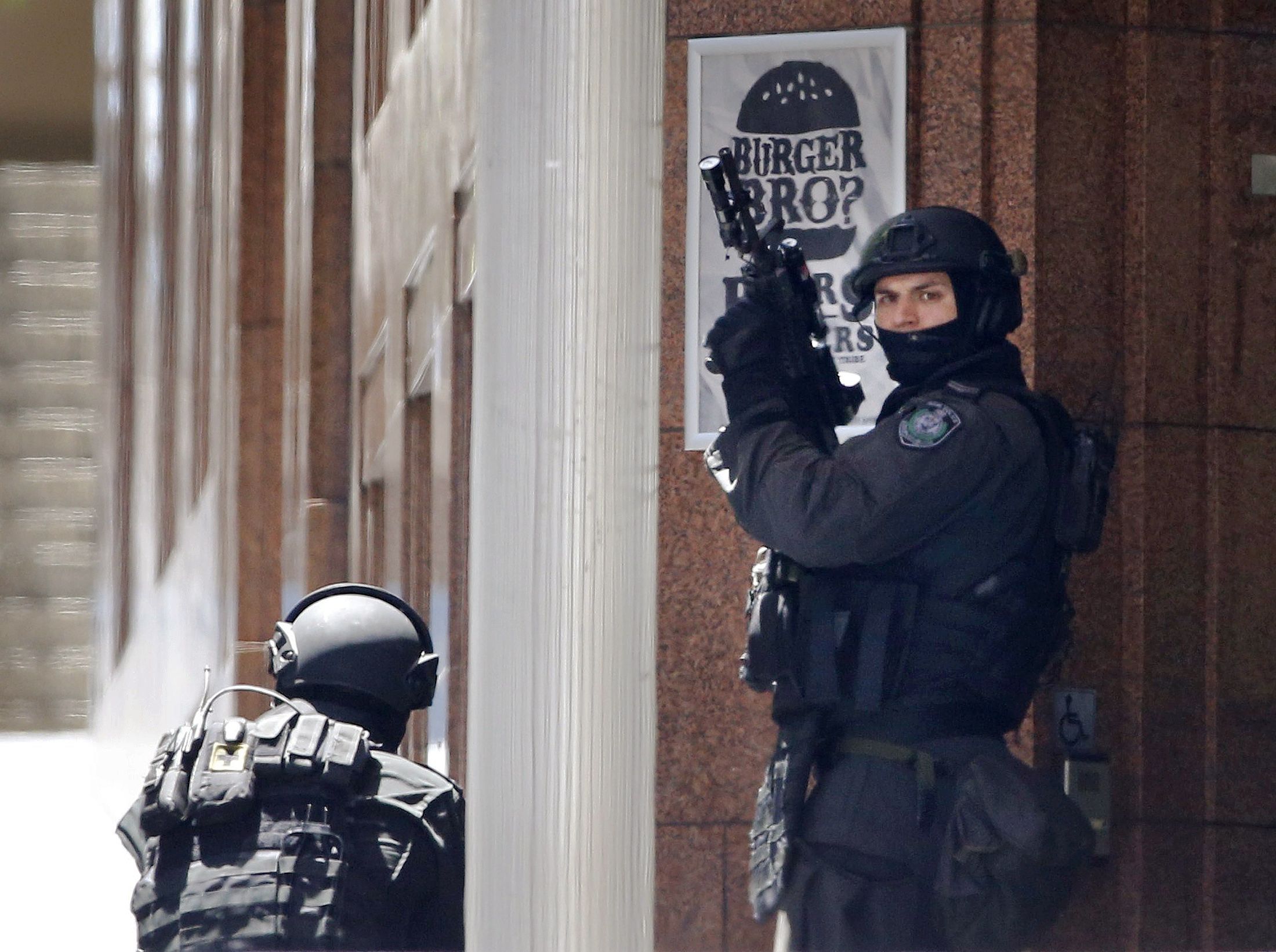 Australian Police at Sydney Siege
