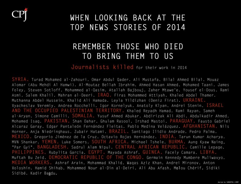 12-23-14 CPJ Journalists killed