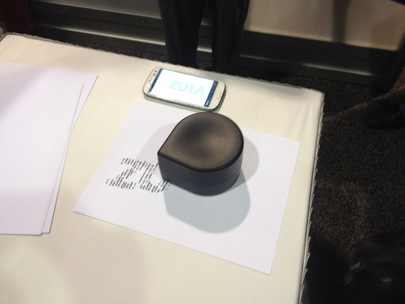 Zuta Labs small mobile printer.