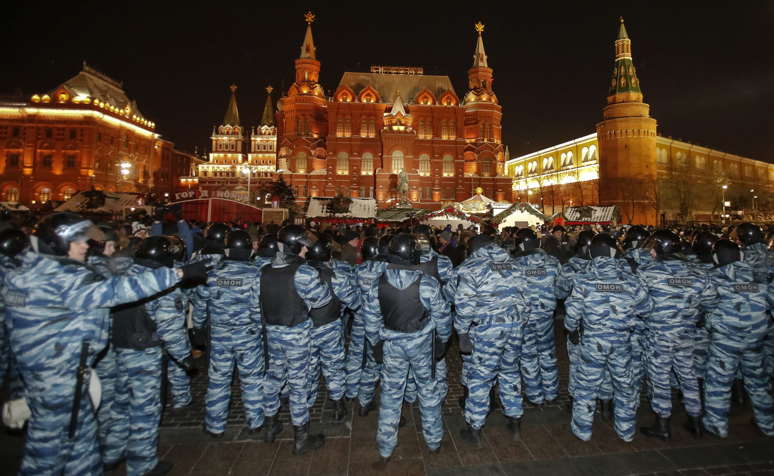 митинг на красной площади