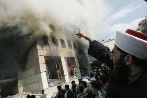 Protest in Denmark