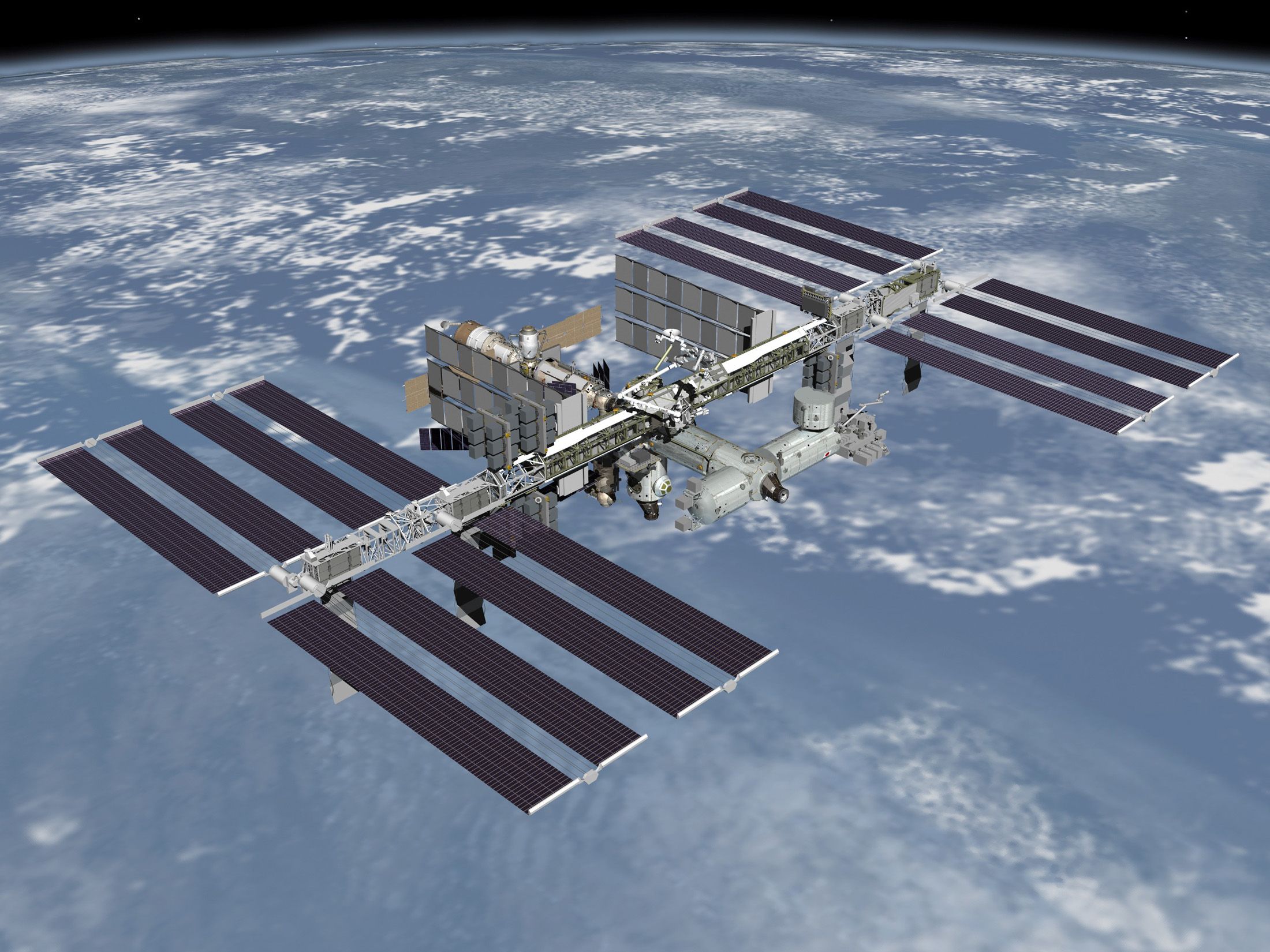 should international space station be capitalized