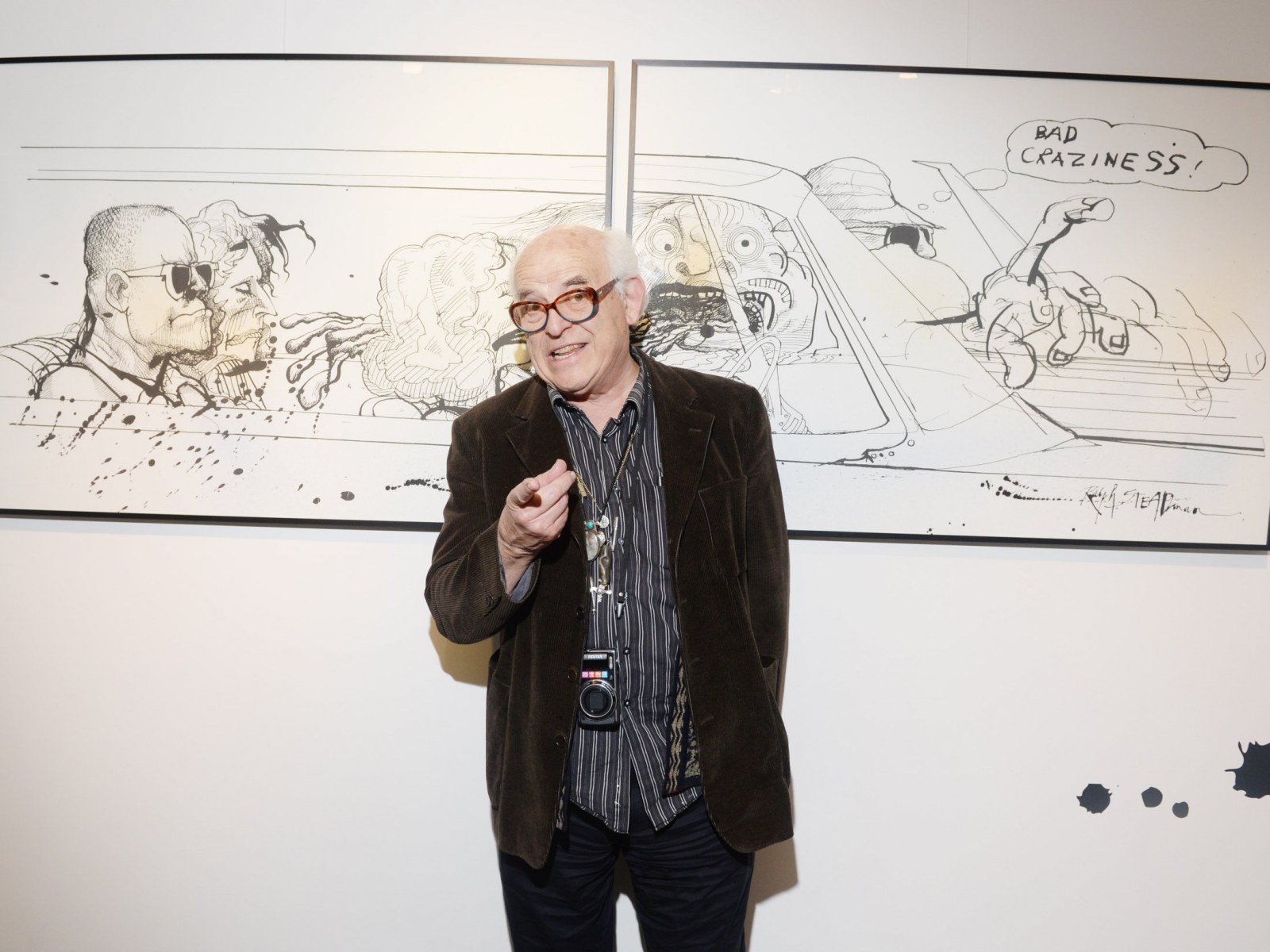 Ralph Steadman on Charlie Hebdo, the Right to Offend and Changing the World