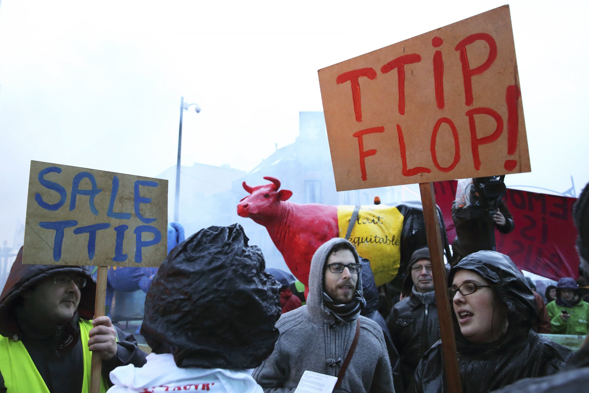 TTIP protest