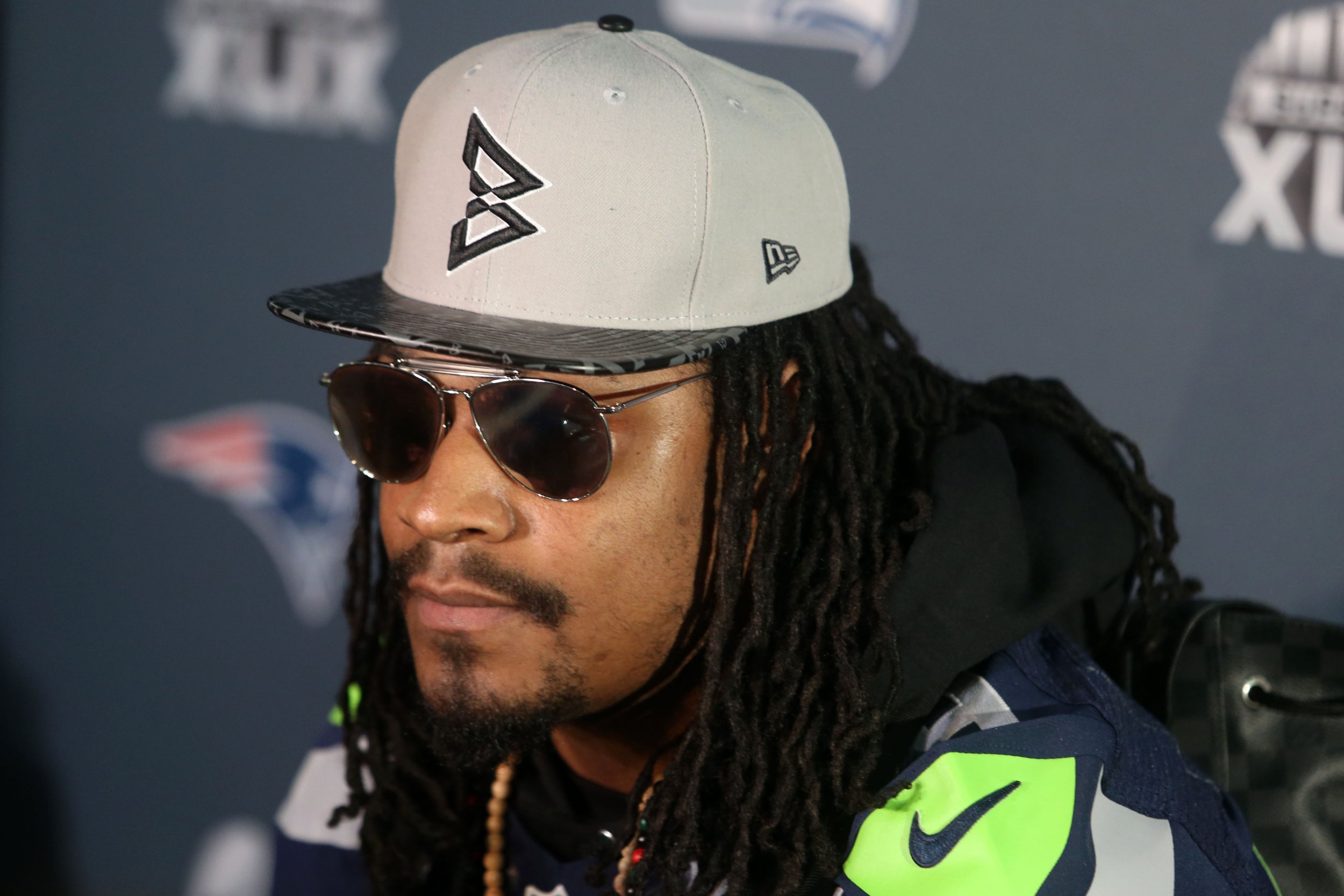 Marshawn Lynch's Media Day: 'I ain't never seen no talking winning