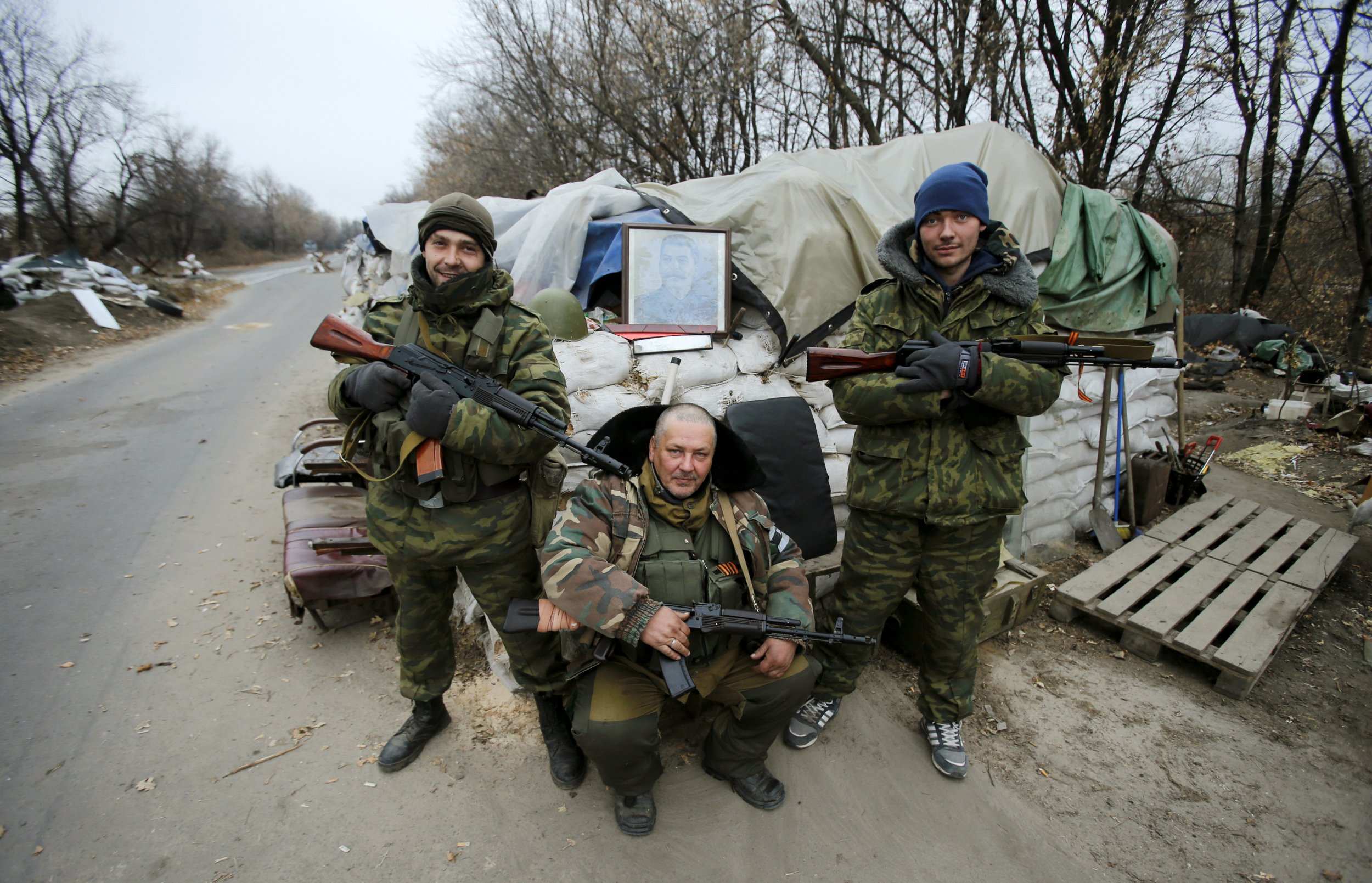 Мародеры украины. Ополчение ДНР 2014 Дебальцево. Блокпост Донбасс.