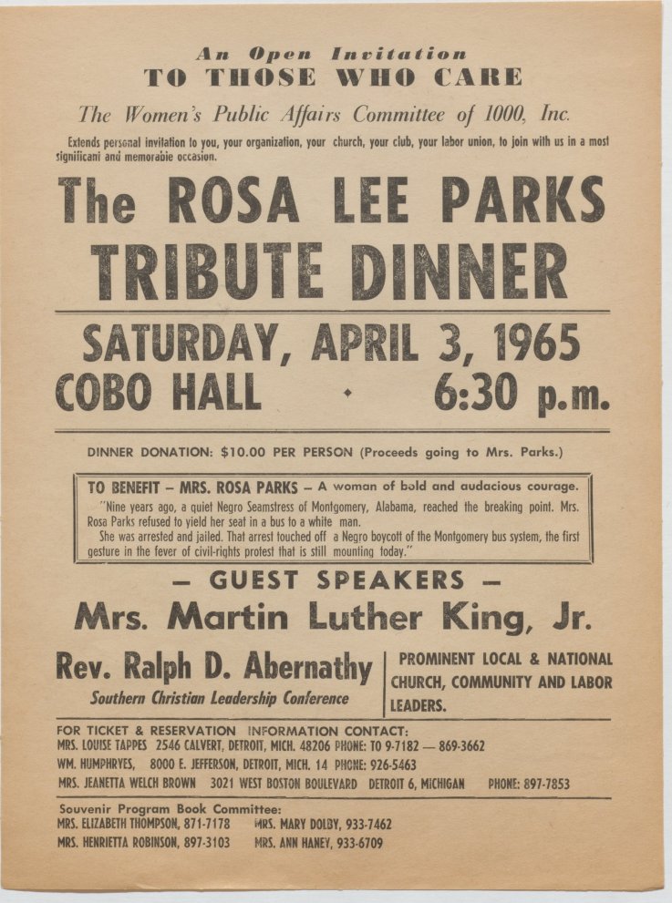 2-7-15 Parks tribute dinner 2-7-15 Parks tribute dinner