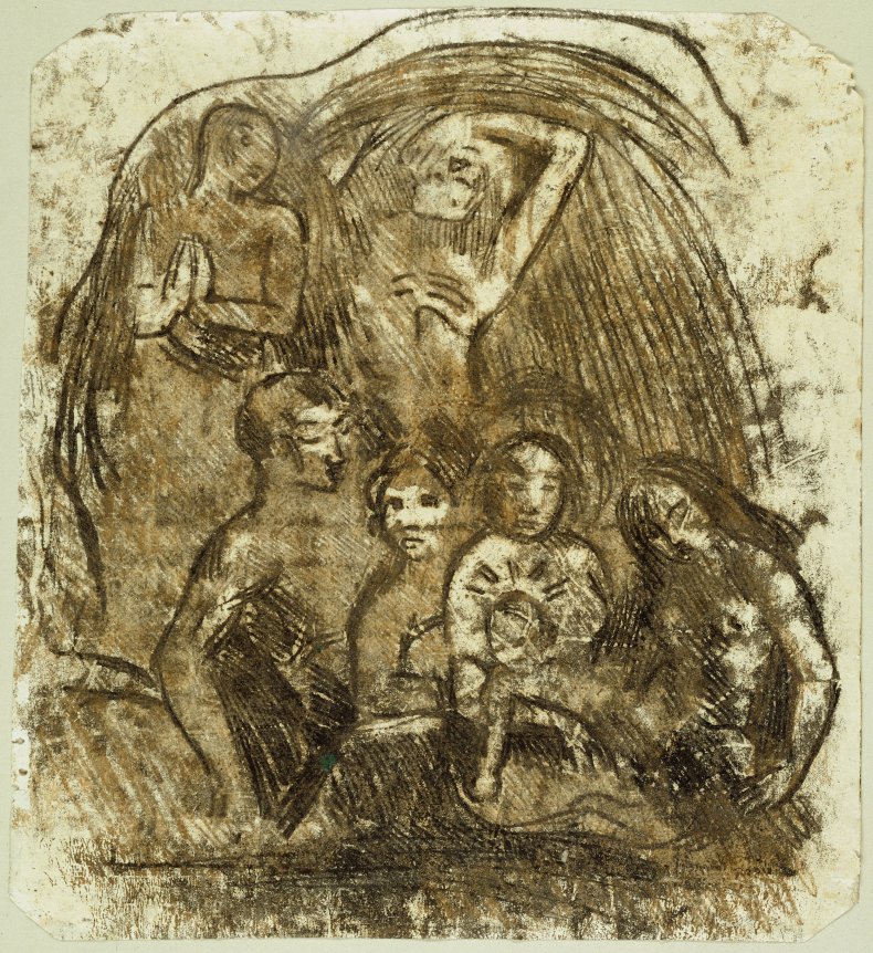 Gauguin's Nativity