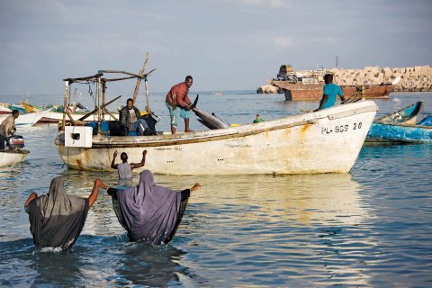 Somali fishermen
