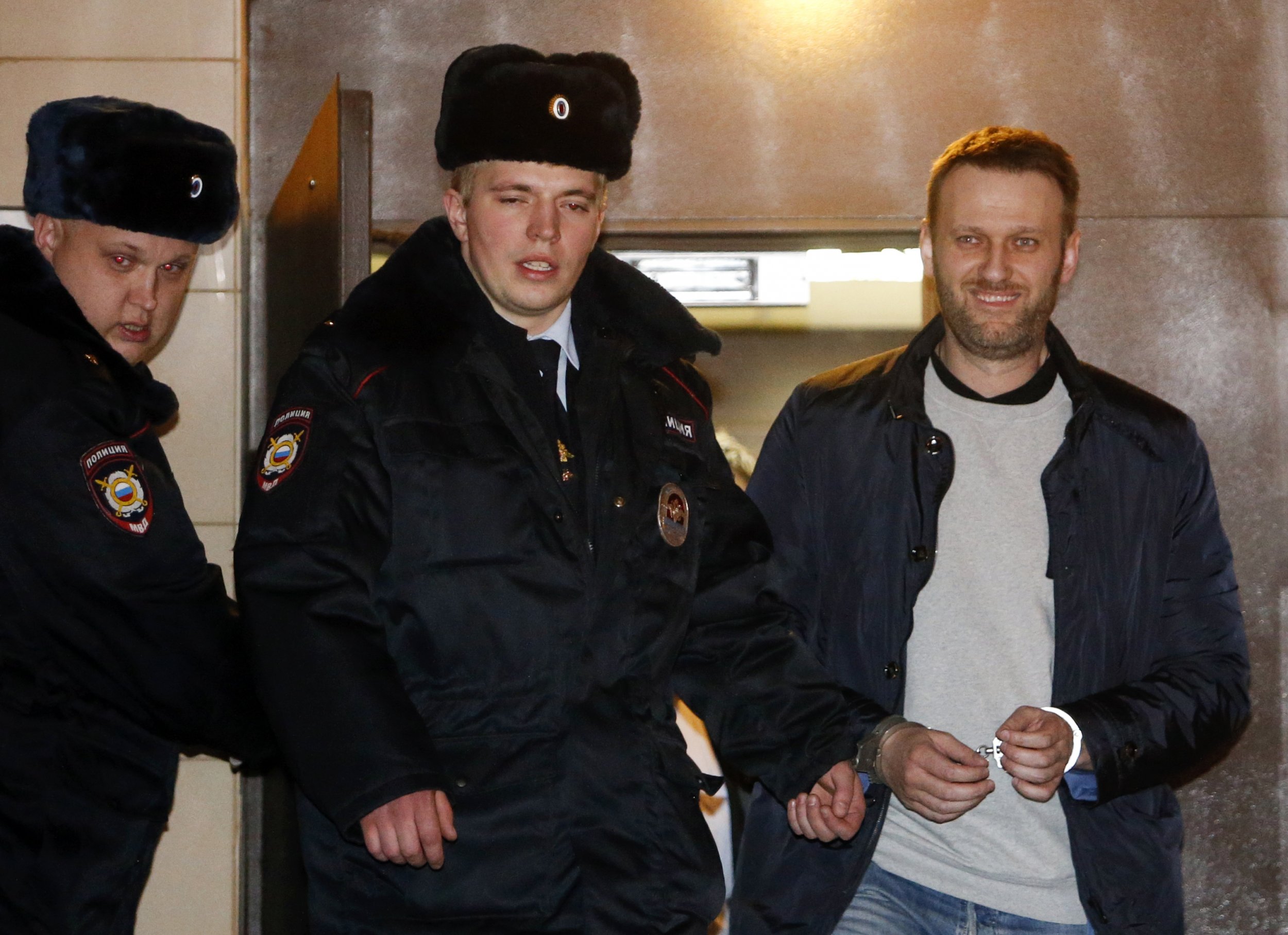 Russian Opposition Leader Alexei Navalny Jailed In Moscow - Newsweek