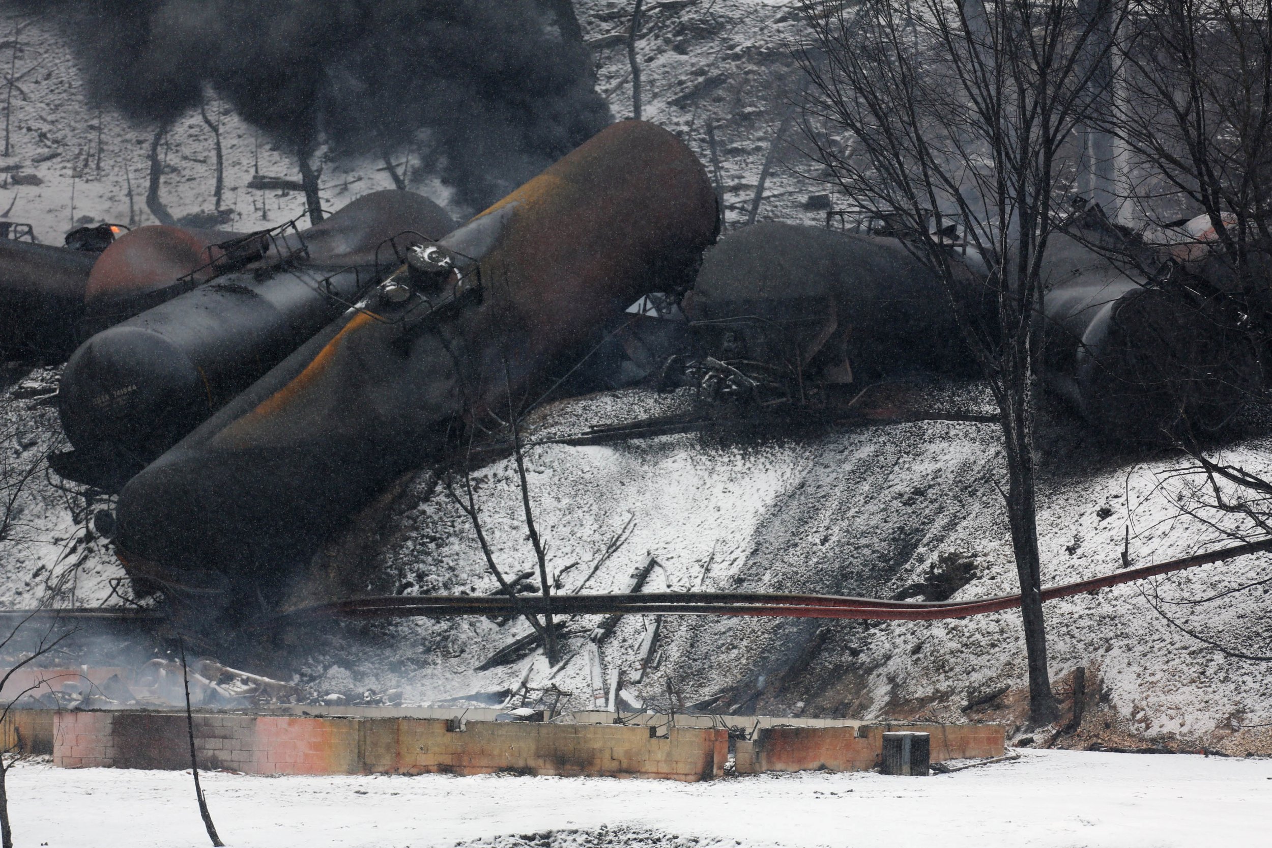 West Virginia train derailment