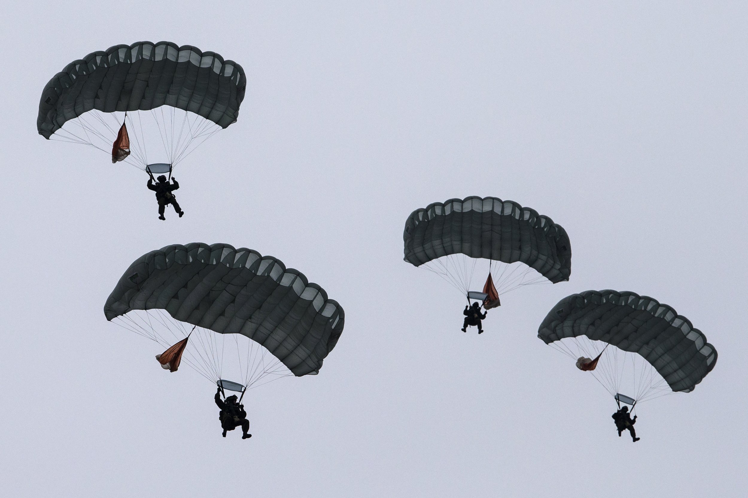 Russian paratroopers