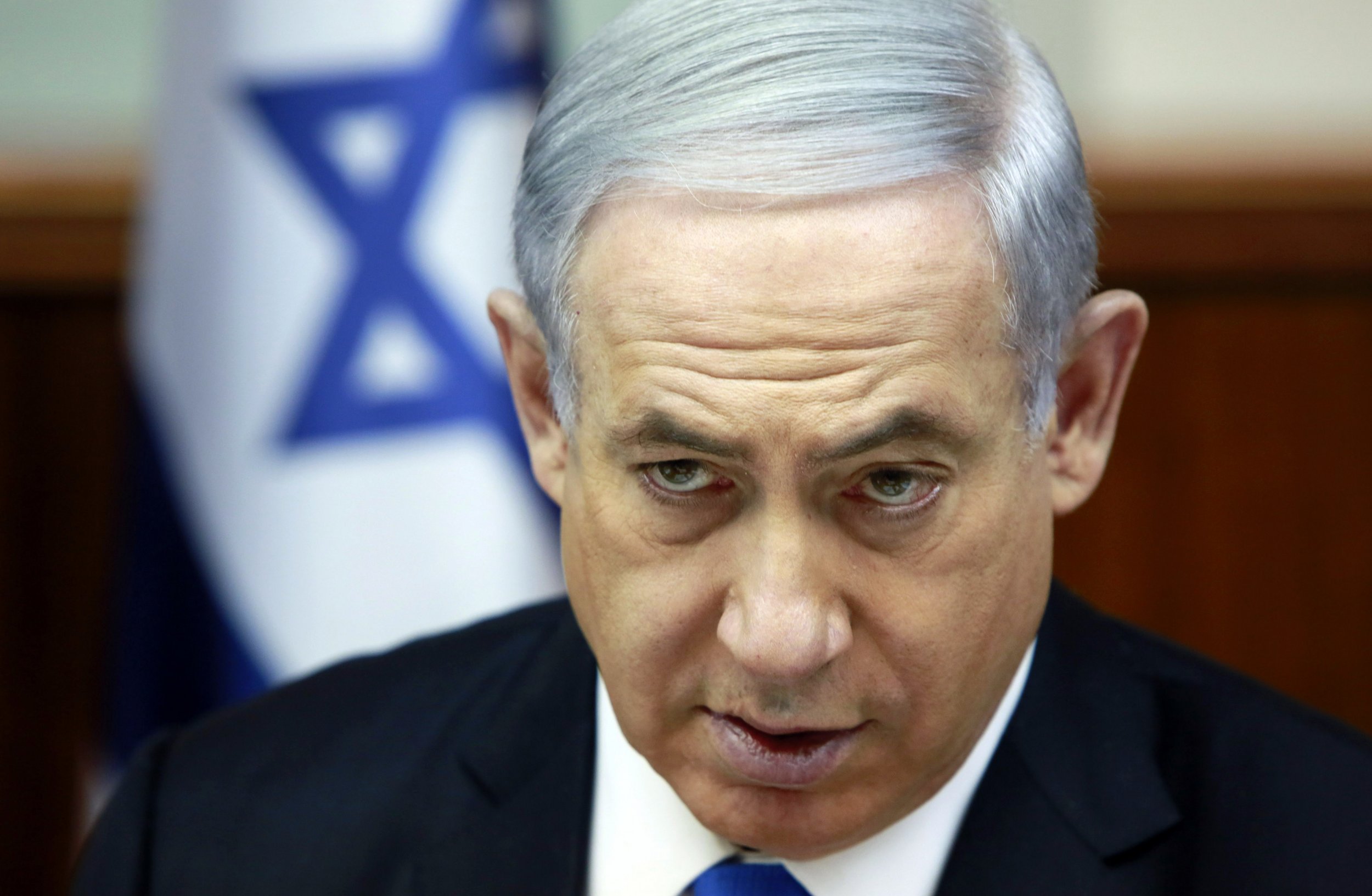 Netanyahu Denies Report He's Backed Off Two-State Solution