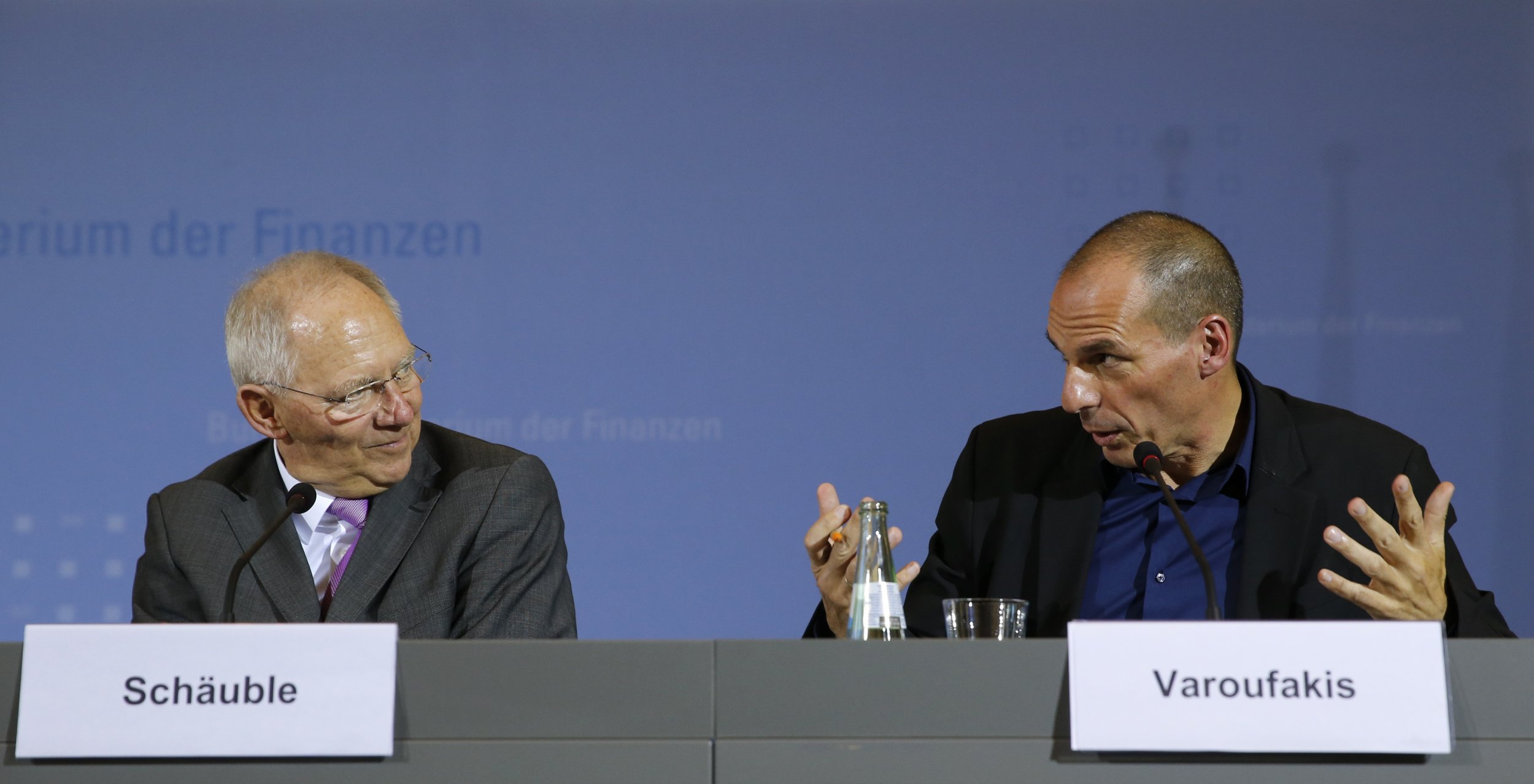 Varoufakis and Schaeuble