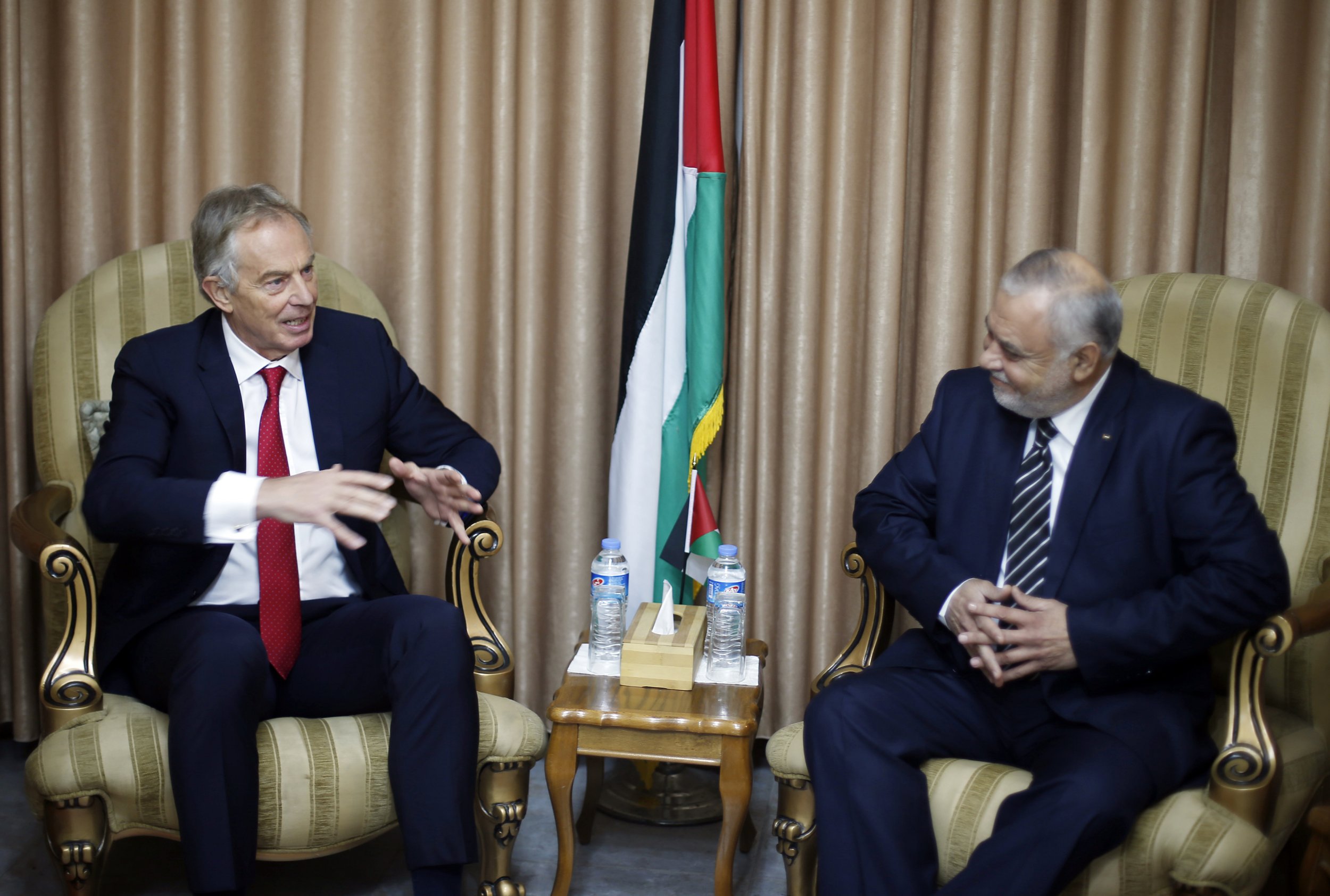 Blair in Gaza