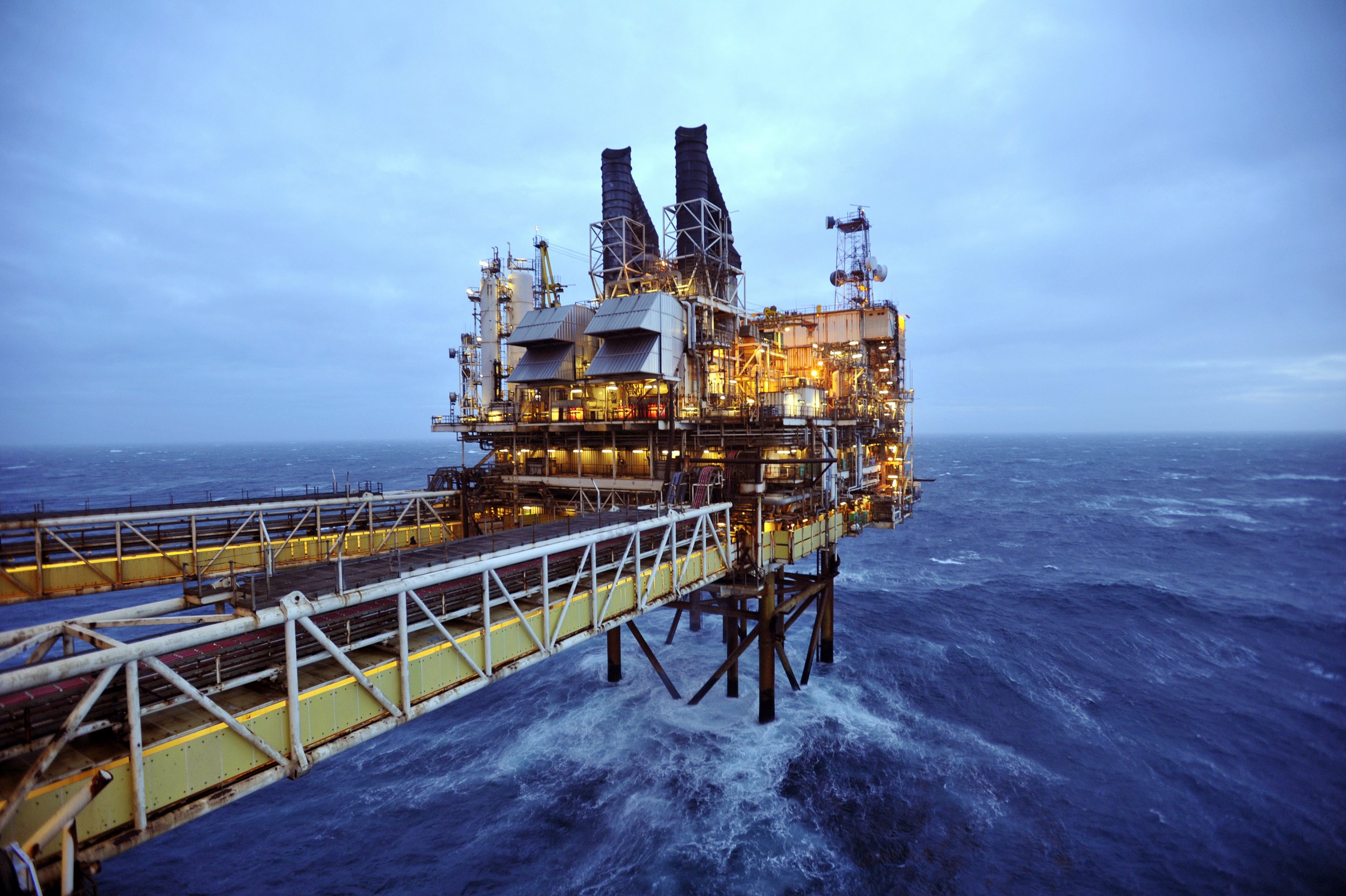 North Sea oil