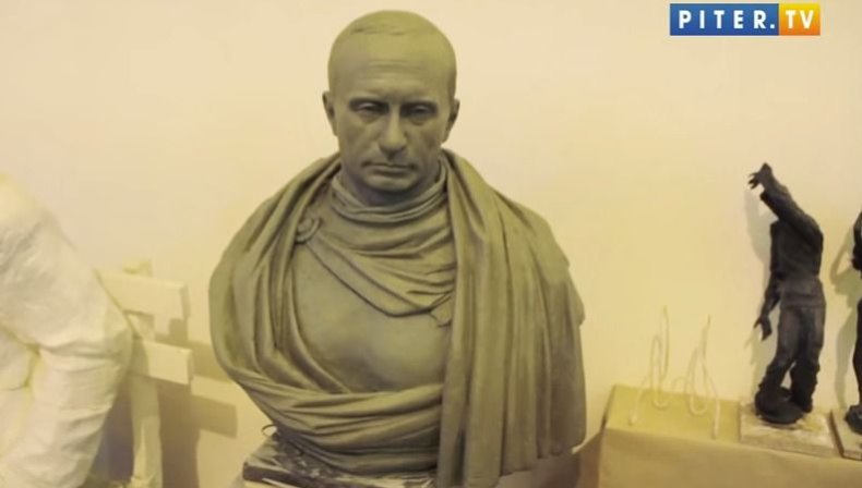 Putin bust