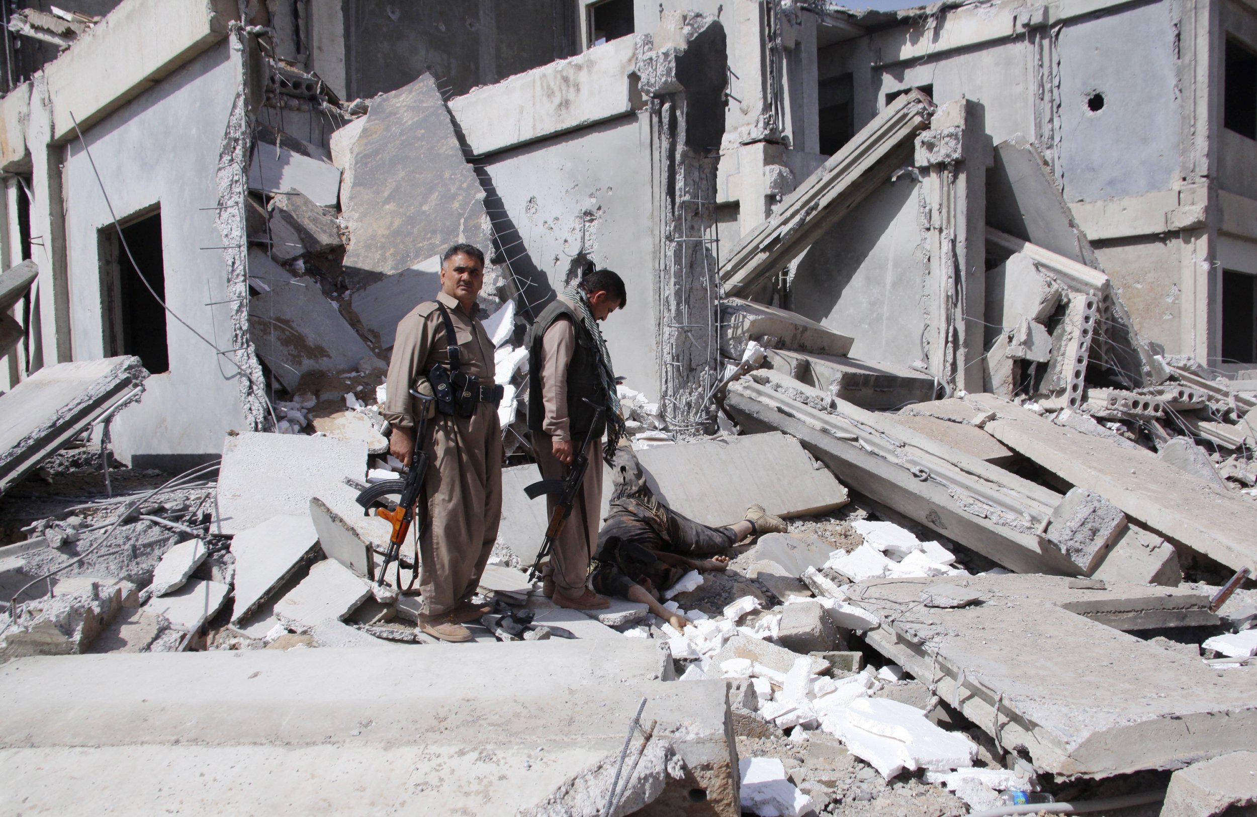 Kurdish peshmerga forces