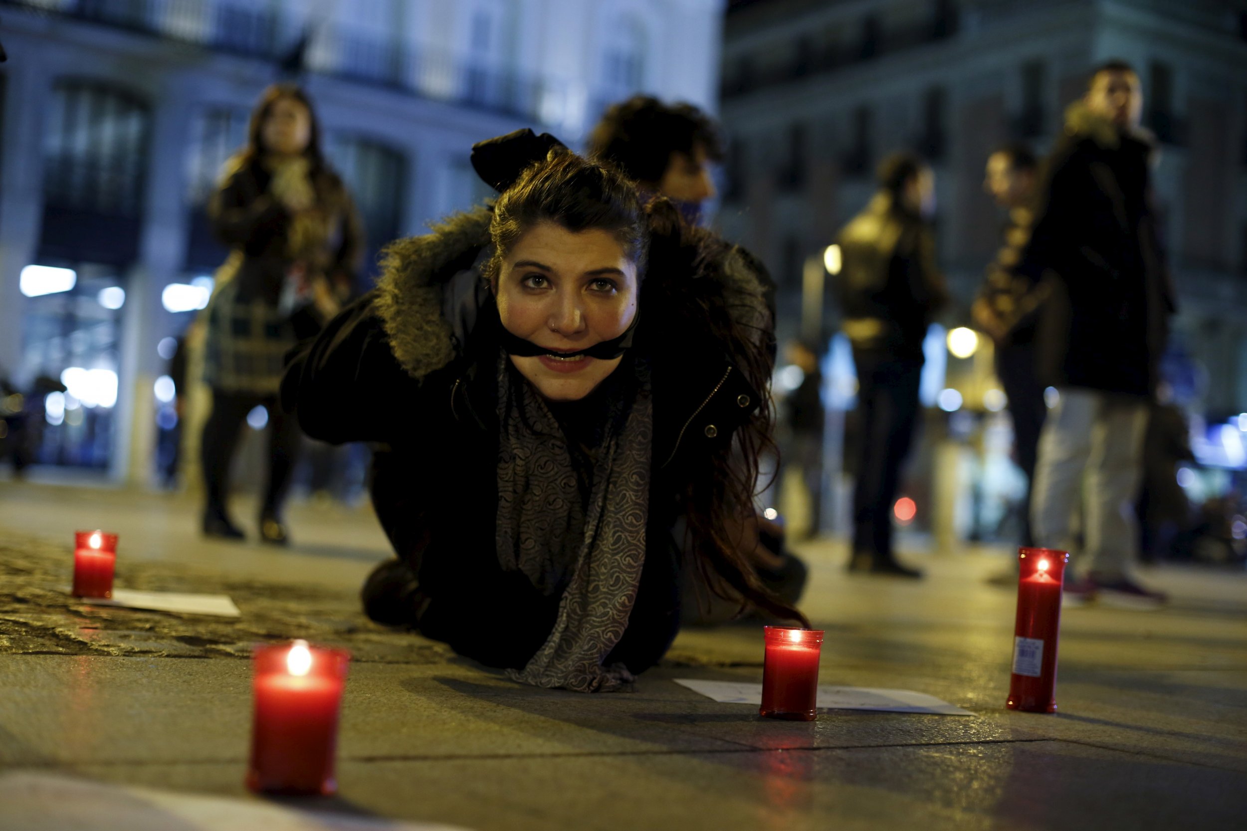 Spanish protest