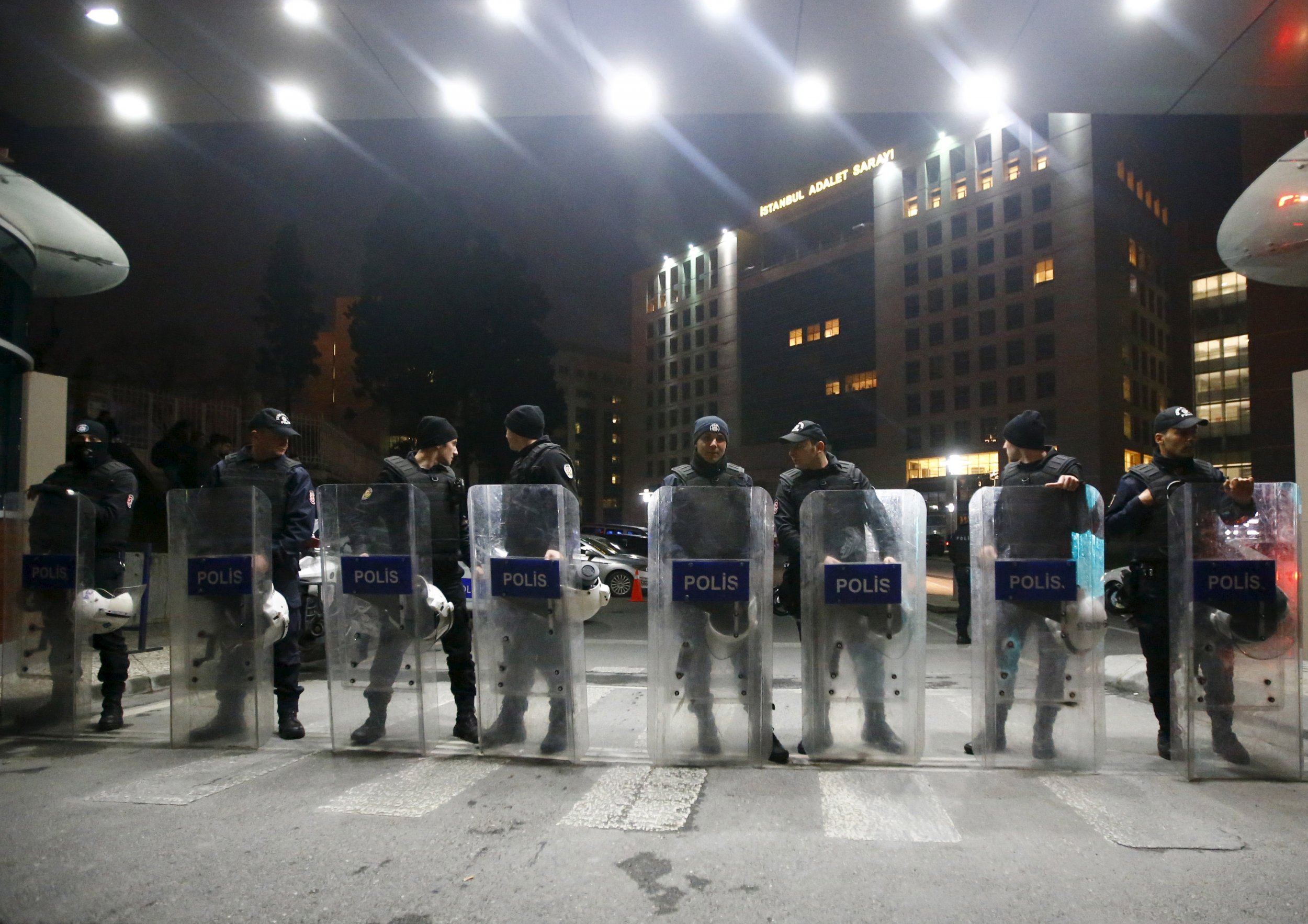 Turkish riot police 