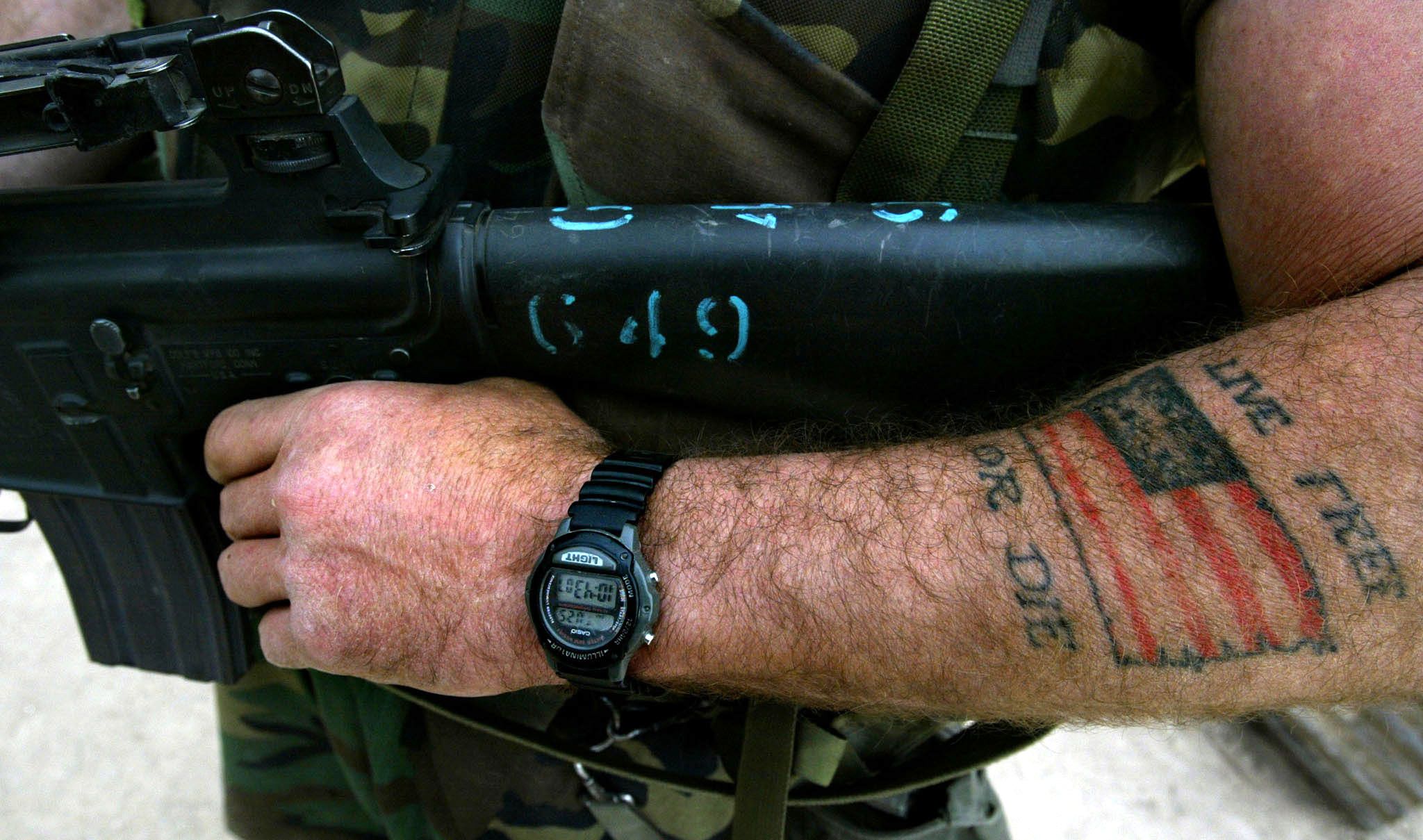 US Army updates tattoo policy to allow some hand ear and neck tattoos