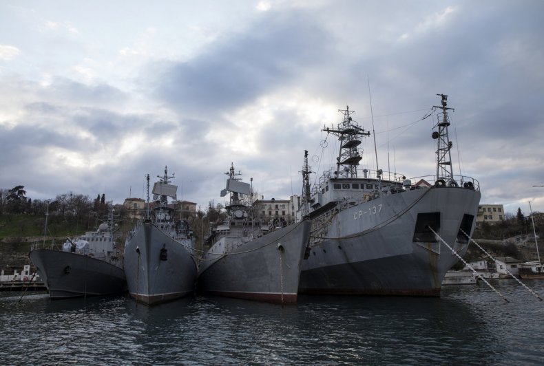 Russian navy vessels