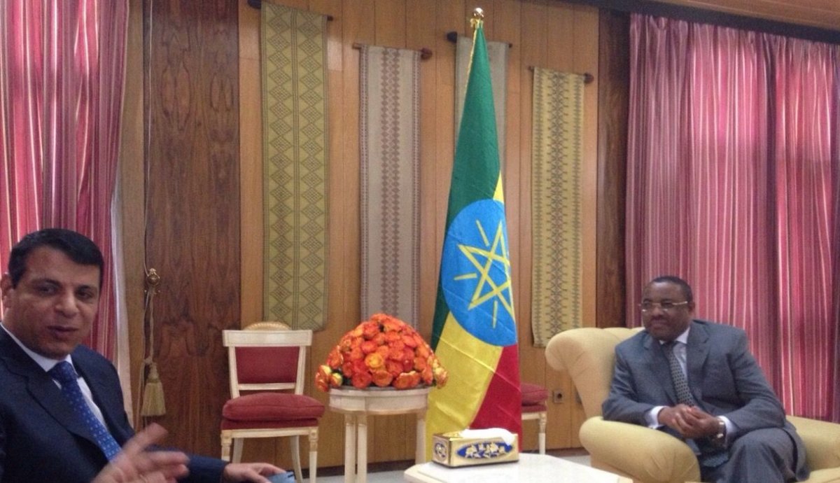 LR Dahlan, Ethiopian PM Hailemariam Desalegn, in Addis Ababa awaiting phone call from Sisi
