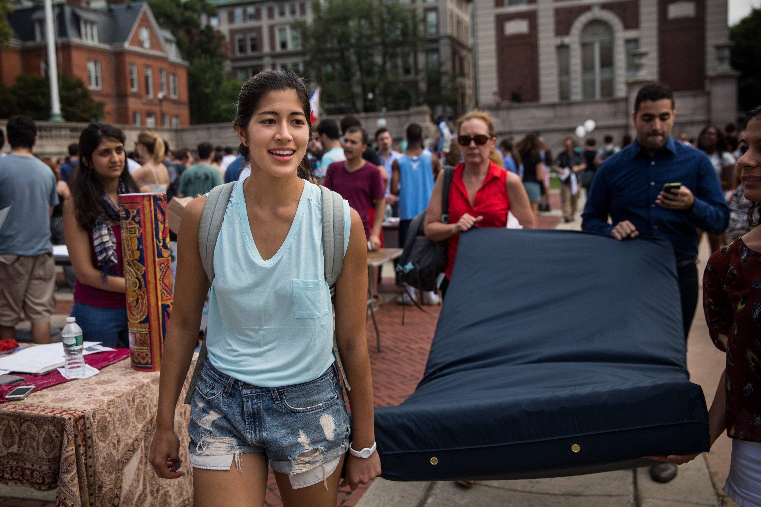 Emma Sulkowicz claims Paul Nungesser raped her and she later received cours...