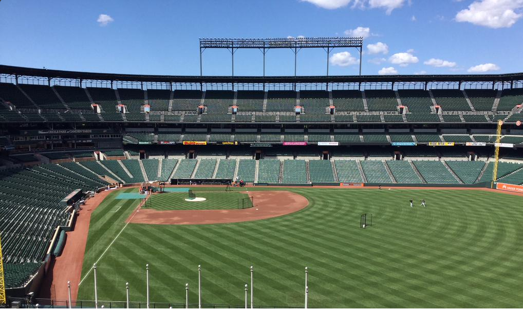 Empty Camden Yards: Baltimore Orioles vs. Chicago White Sox live