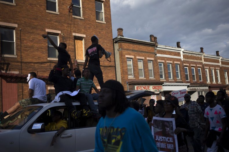 Baltimore protest