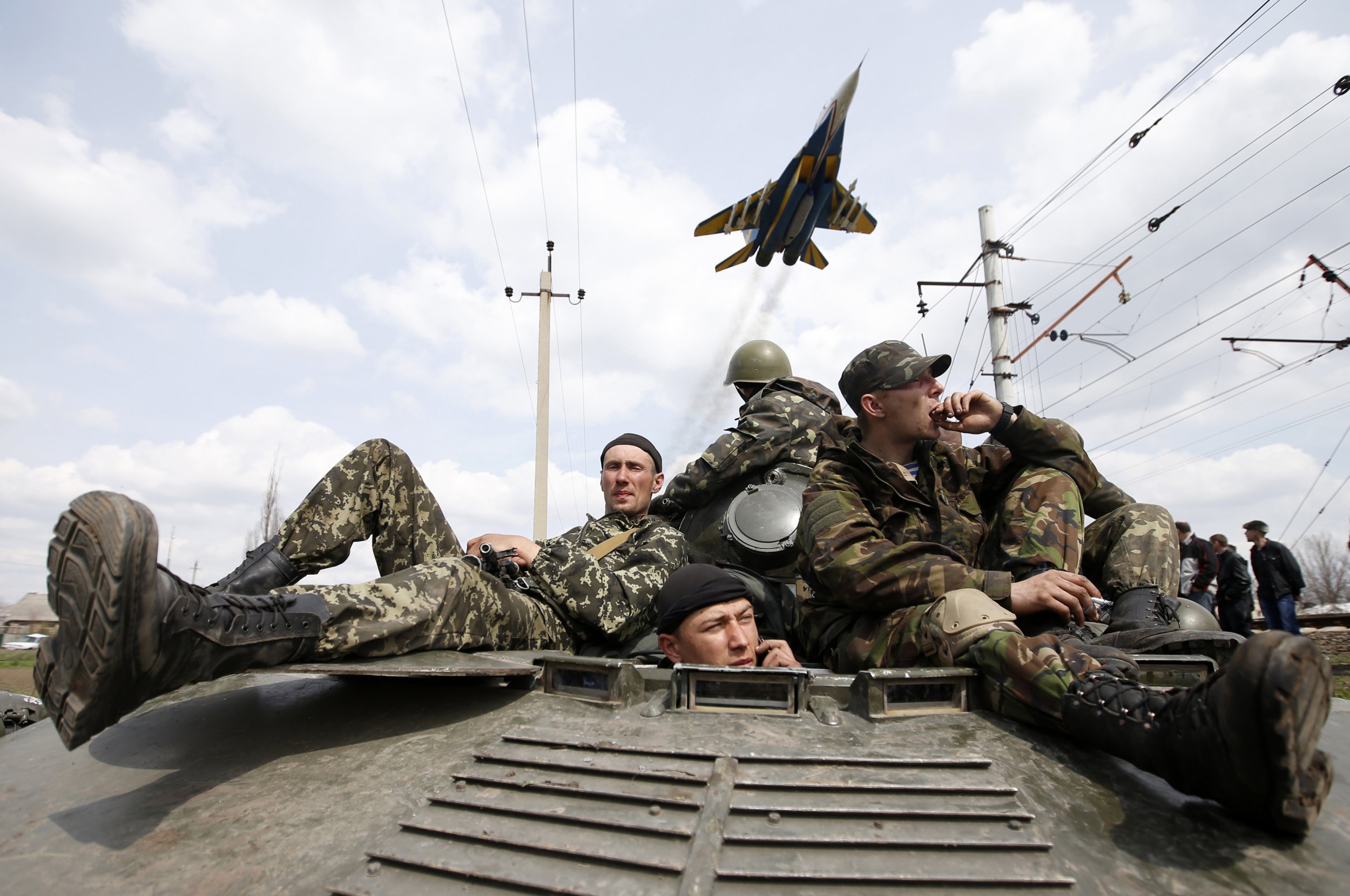 Ukraine soldiers