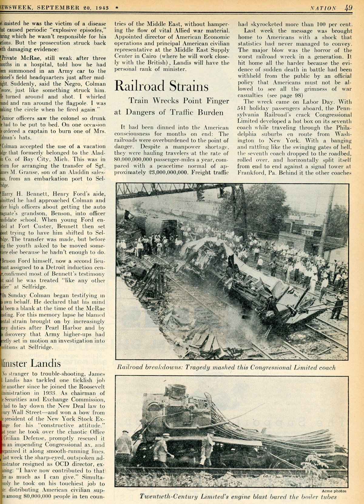 1943 train crash