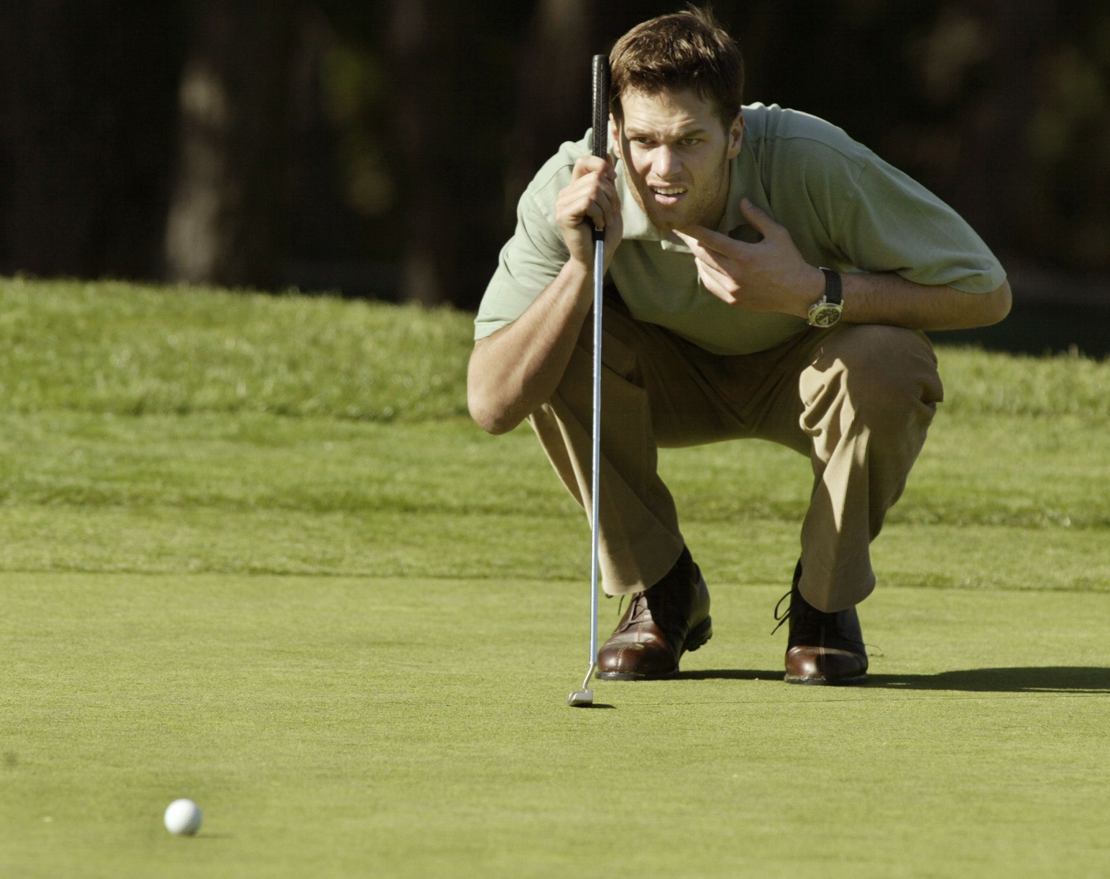 Tom Brady Golfing