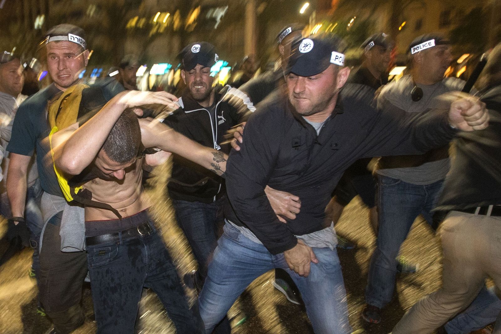 Ethiopian Jews protest in Tel Aviv