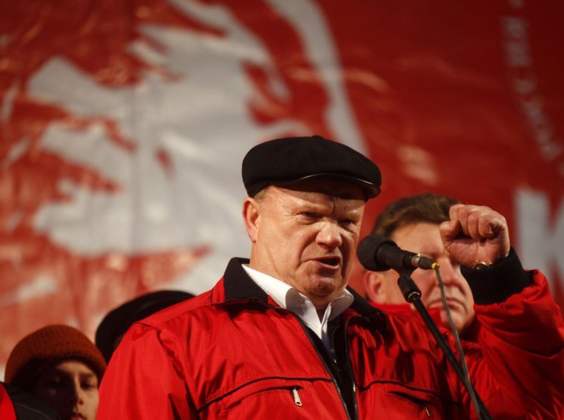 Gennady Zyuganov Russian Communist leader