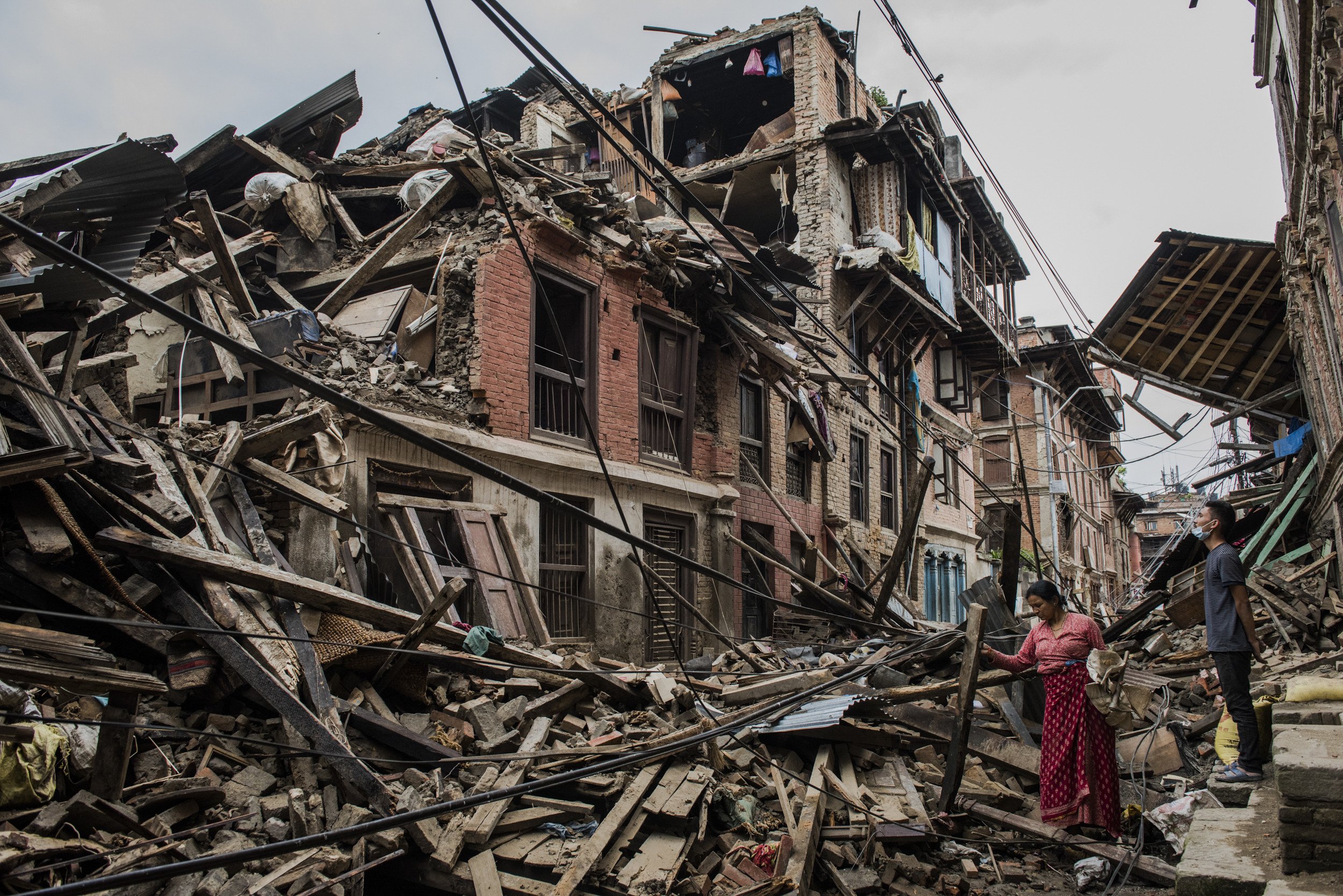 Rebuilding Nepal: Post-earthquake 写真集 Rebuilding Nepal after the 2015 earthquake — AP Photos