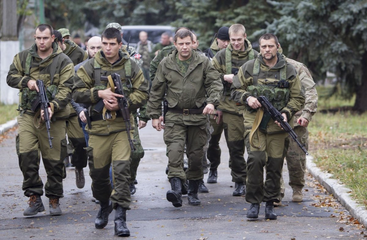 Zaharchenko and Donetsk rebels