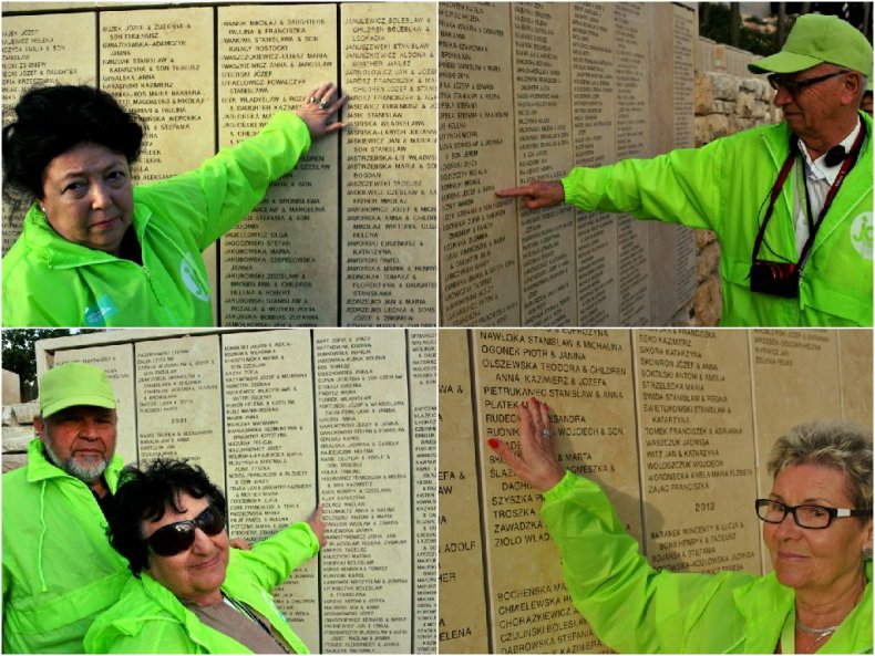 6-5-15 Krakow survivors Yad Vashem