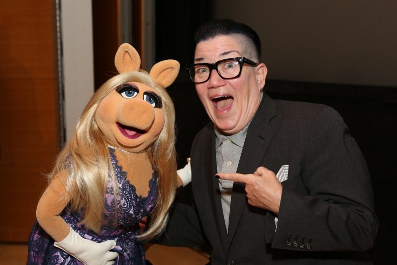 6-5-15 Miss Piggy and Lea DeLaria