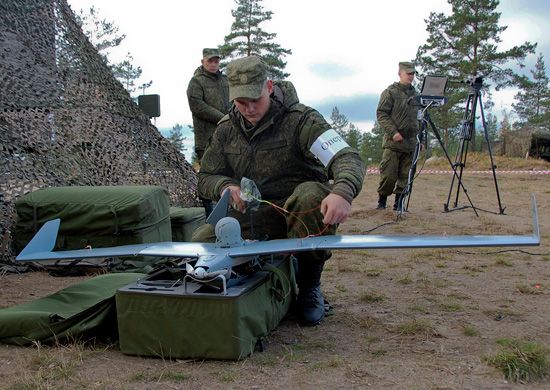 Russian drone exercise 2