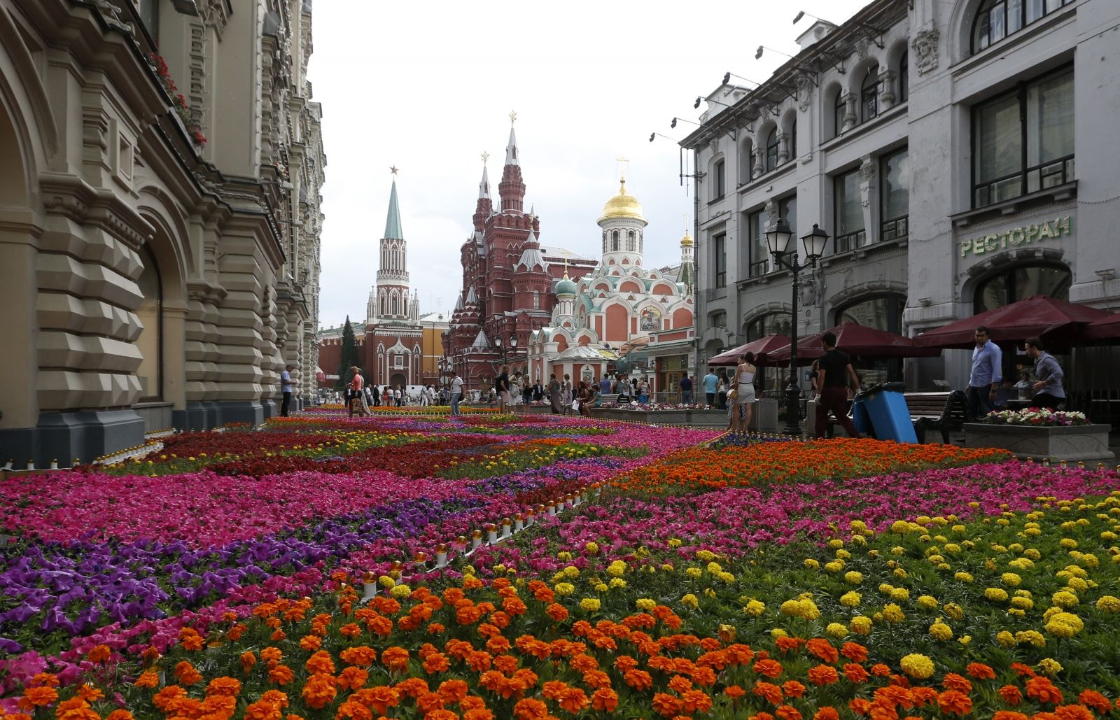 Красивые места в москве весной