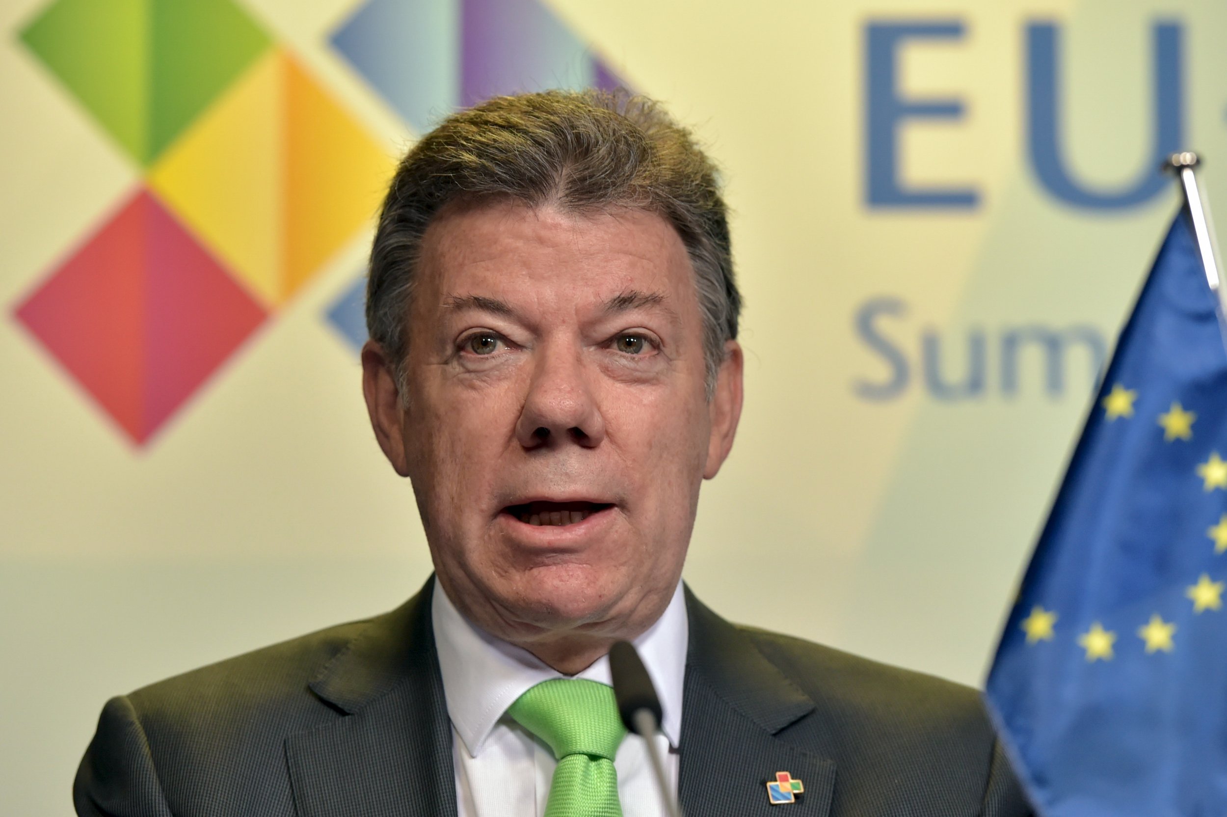Colombia's President Juan Manuel Santos