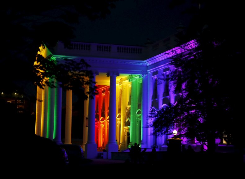 White House Rainbow
