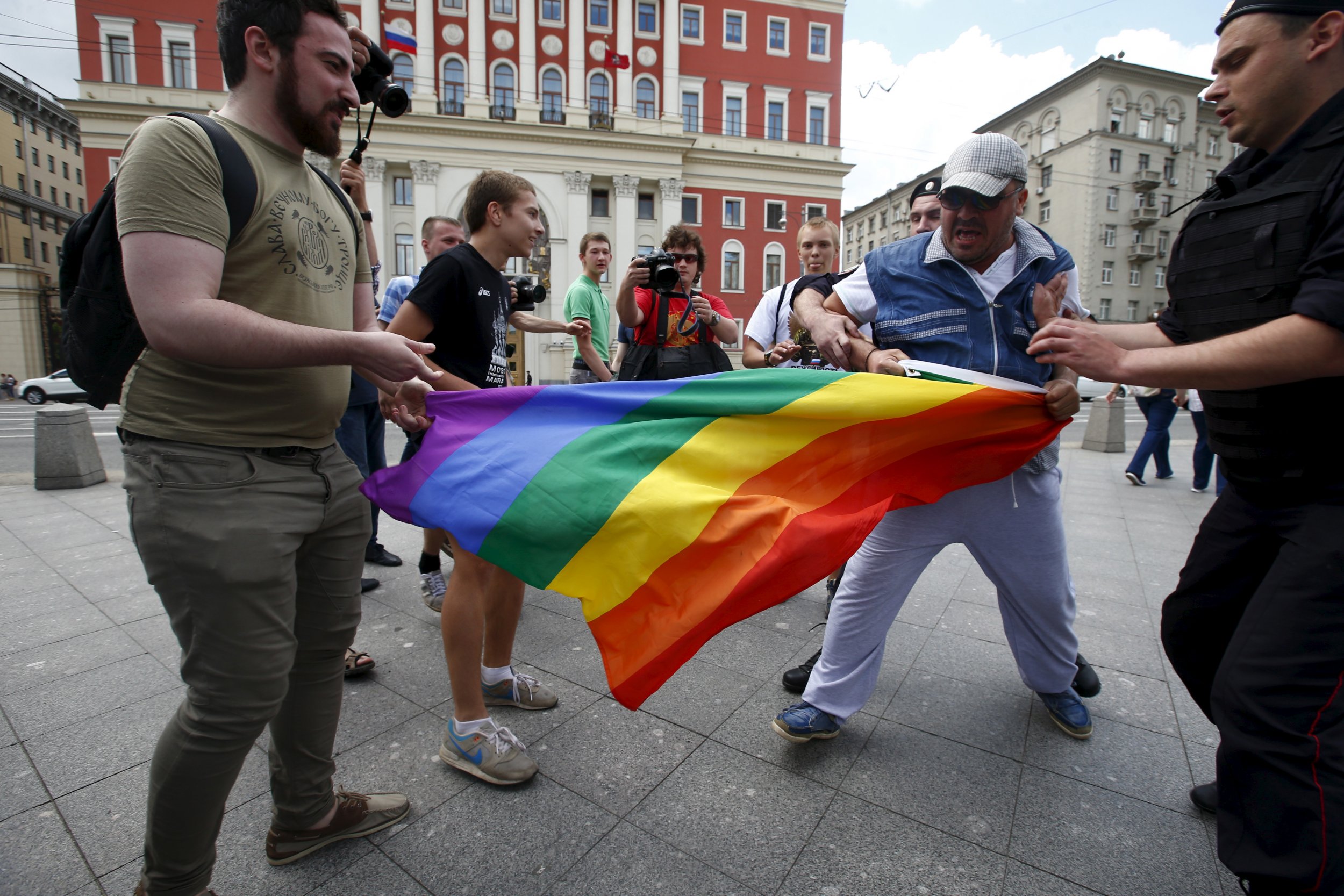 Anti gay flag pics