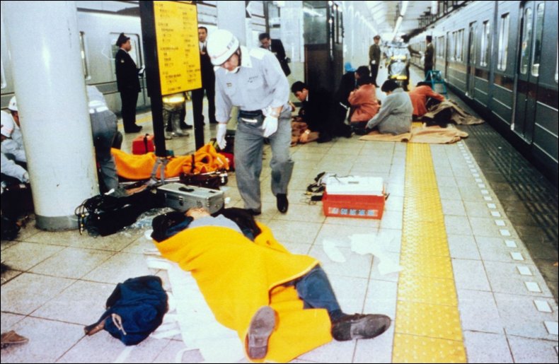 Gas Attack In Tokyo Subway