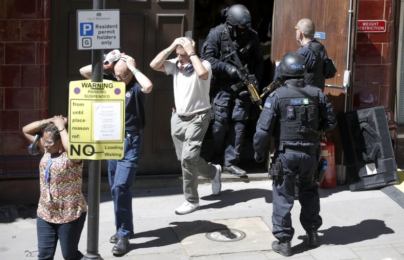 Mock terror attack exercise London