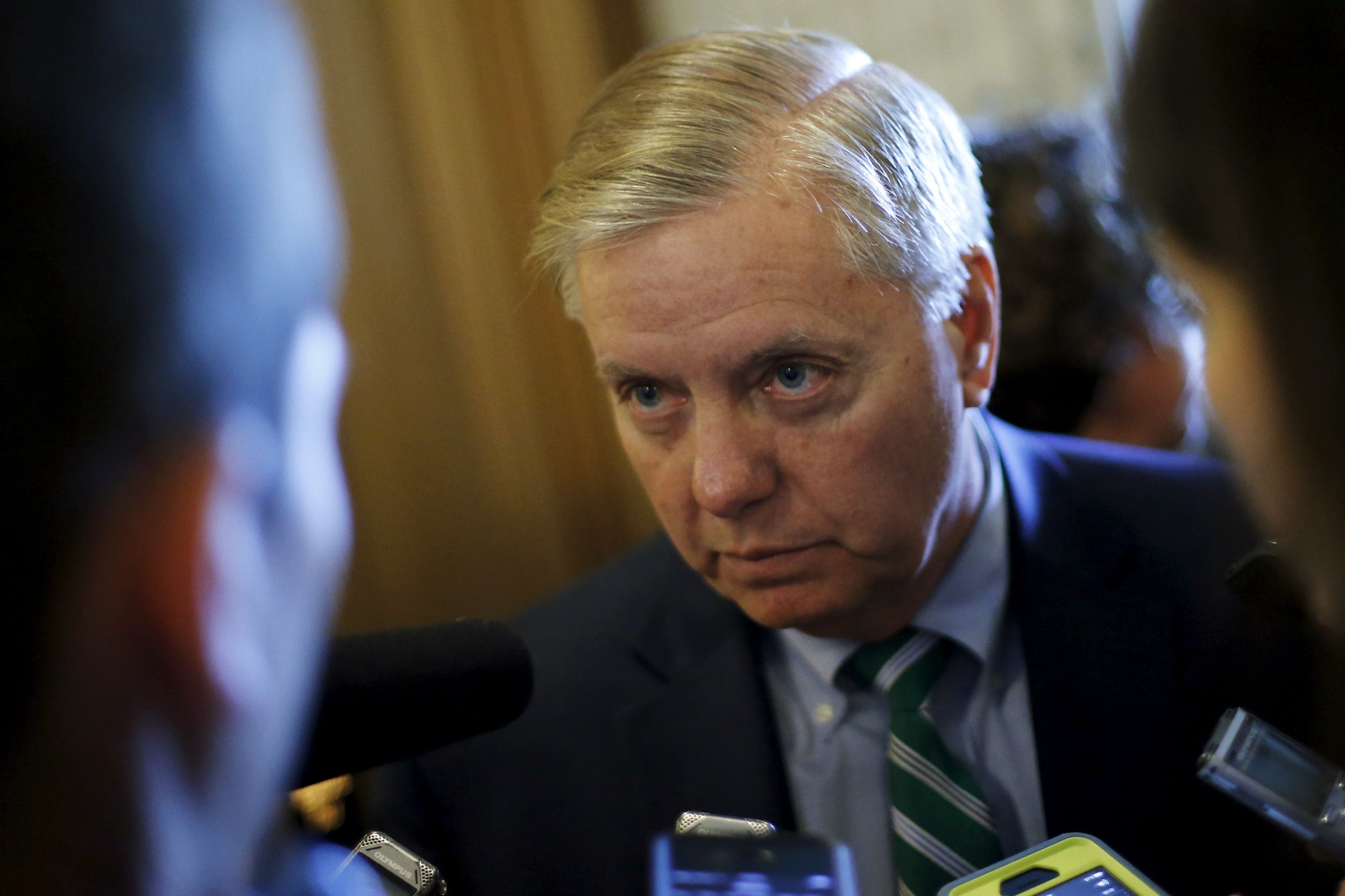 An Unabashed Hawk, Lindsey Graham Doubles Down