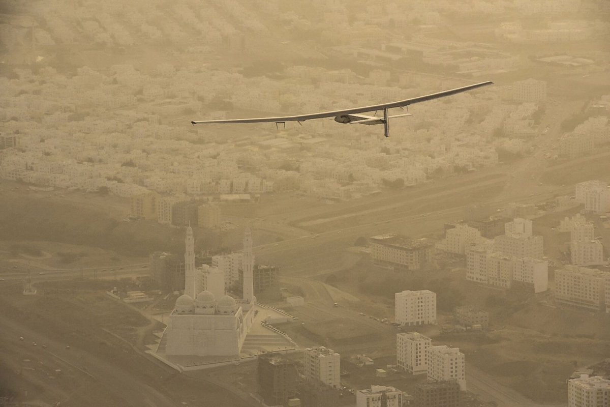Solar Impulse 2 solar energy plane