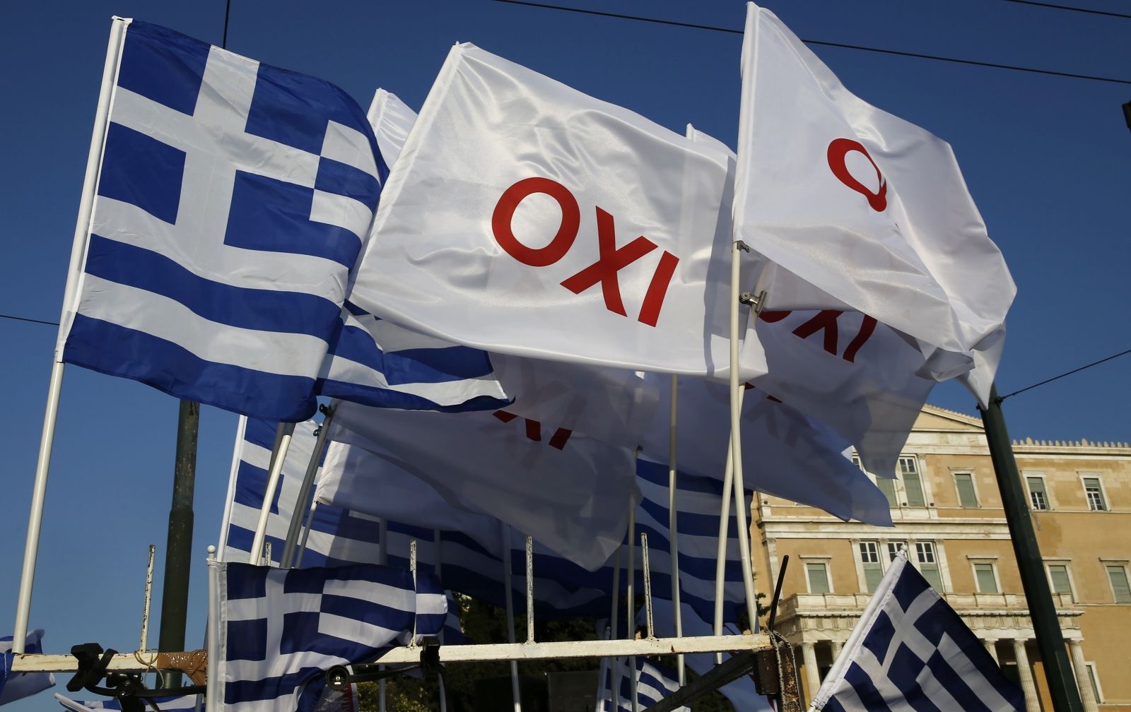 Greece OXI (NO) Flags