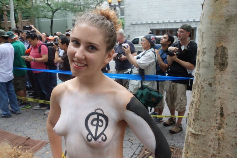 Get to Know the Naked Models of NYC Bodypainting Day (NSFW)